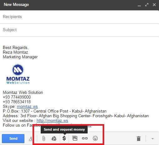Wow! Google start facility send and receive money to friend trough email account.Future is fast and bright!