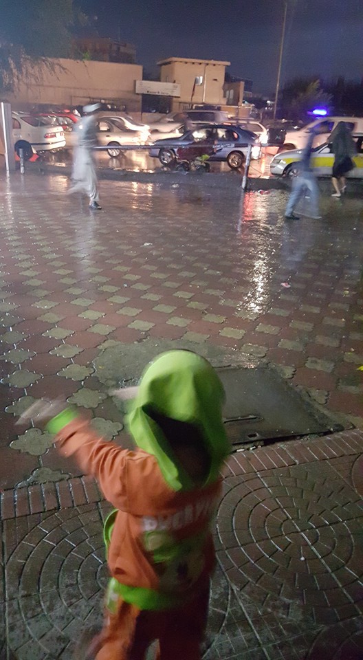 بارش تگرگ و باران در کابل
