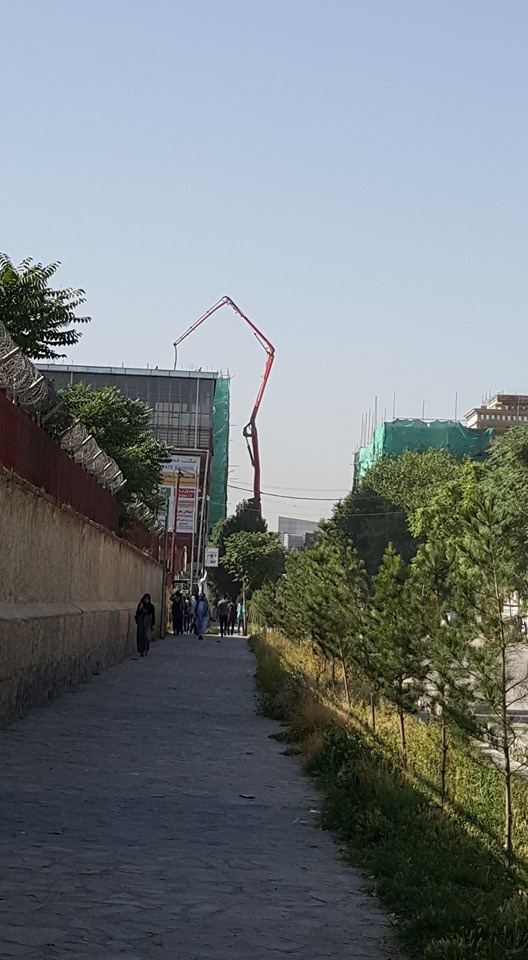 Reconstruction in kabul jan