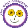 100% smile guarantee: Making people smile is no small accomplishment. It's an art and a passion It's not just in our business plan; it's actually how we see the world. http://www.1800flowers.com/about-us-company-overview