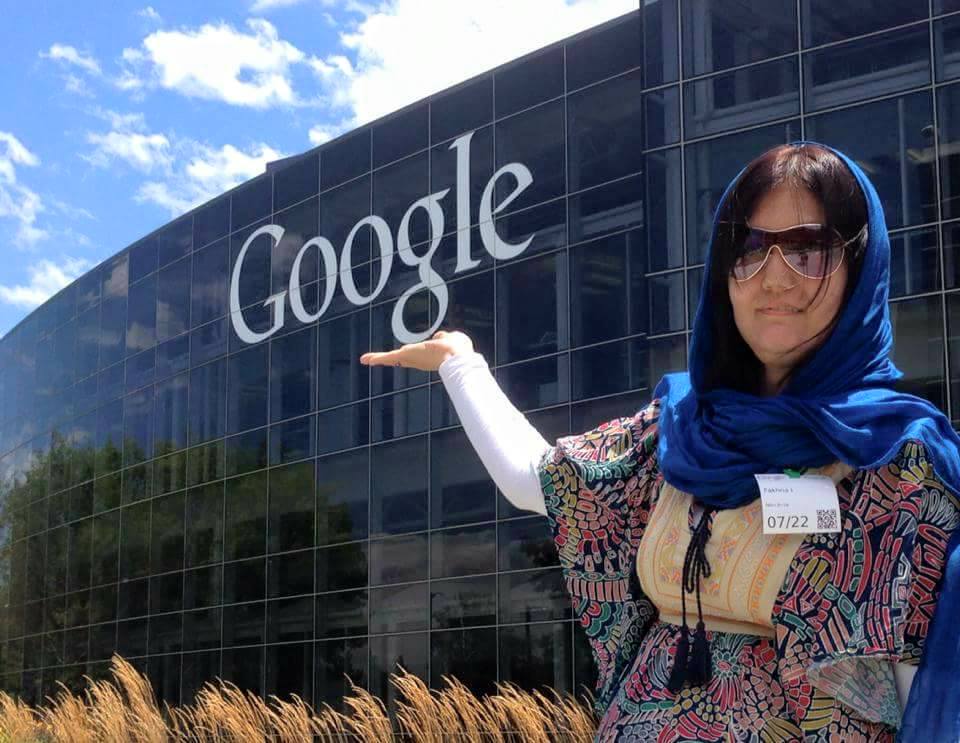 when @[574393022:2048:Fakhria Momtaz] meet Google headquarter is very very very memorable for us.