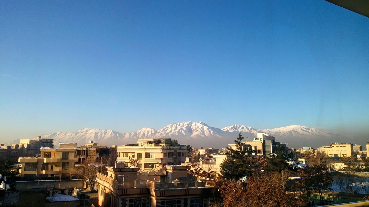 صبح زمستانی کابل.