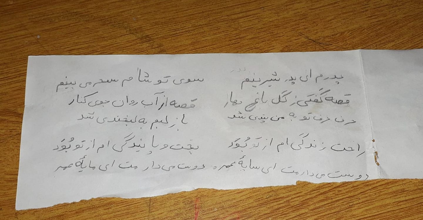 تحفه فرنگیس برای من. من هم فرنگیس را دوست دارم.